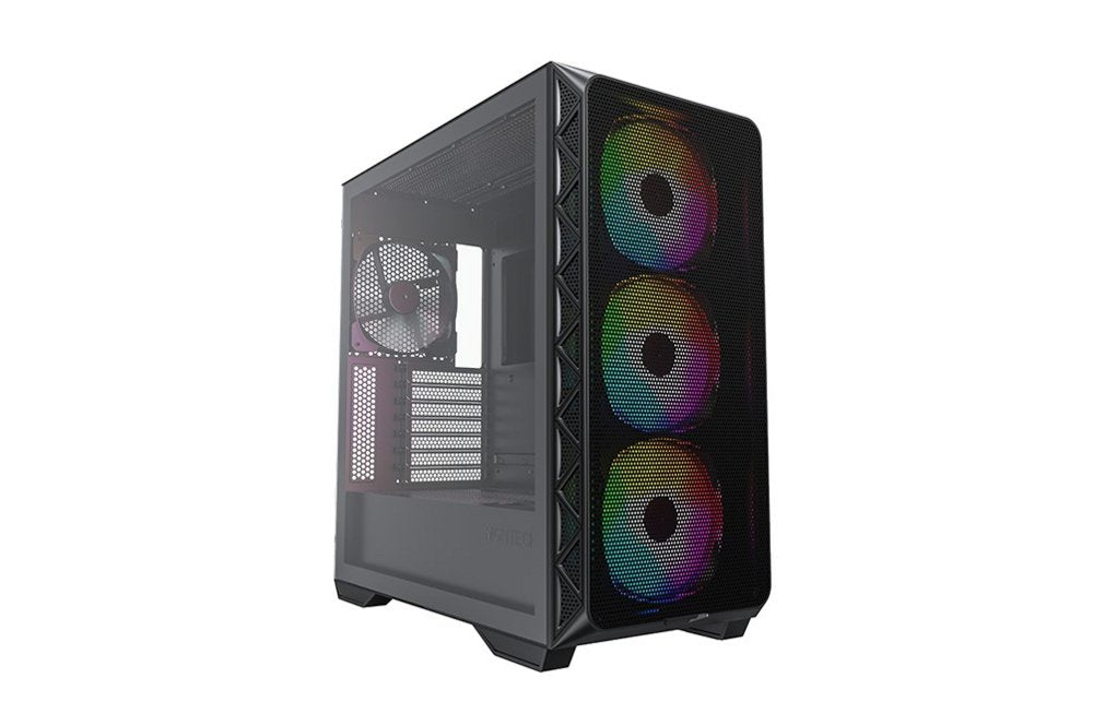 Montech AIR 903 MAX | Midi Tower Behuizing | High Airflow | 4x 140mm (3x ARGB) | Tempered Glass | Zwart - Matmuis